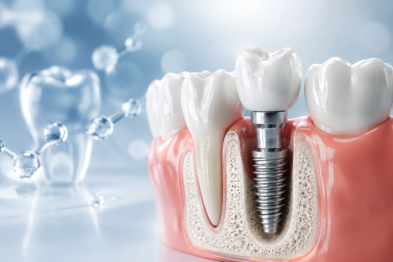 Tratamiento de implante dental