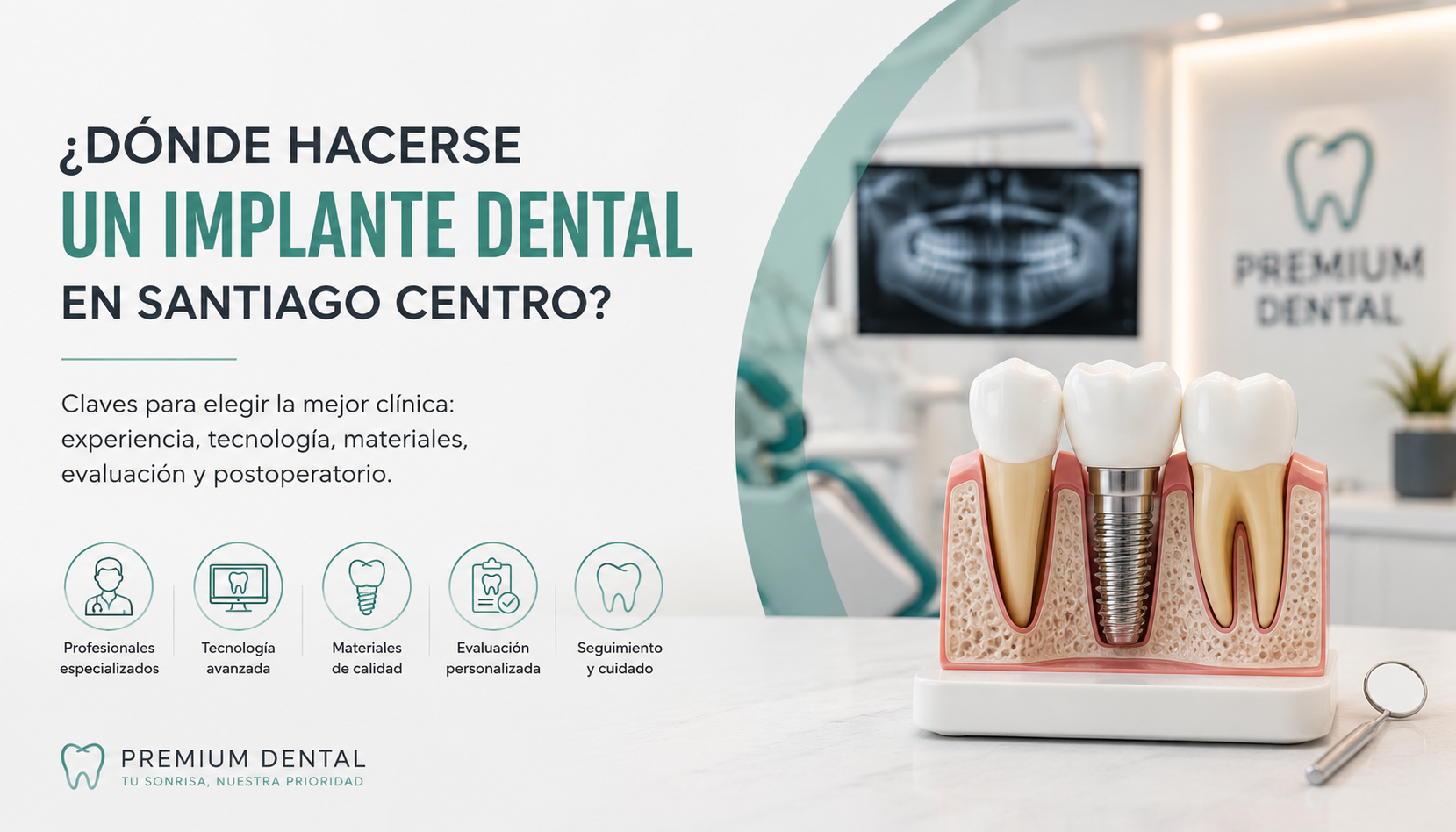 Implante dental Santiago Centro